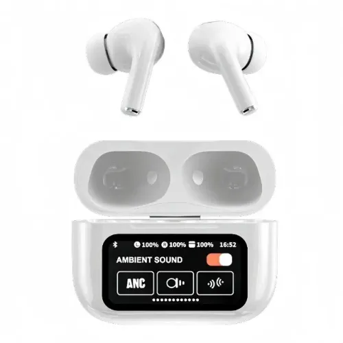 Fone Bluetooth com Tela Touch Inteligente (ANC)