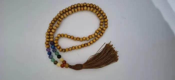 Colar Japamala Chakras