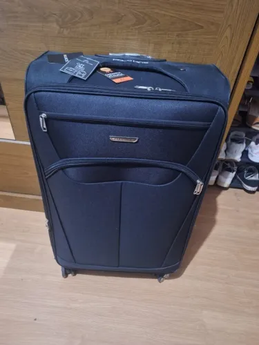 Mala De Viagem Grande Expansível 32kg Rodinhas 360 Polo King
