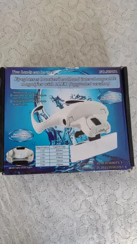 Lupa de cabeça de LED