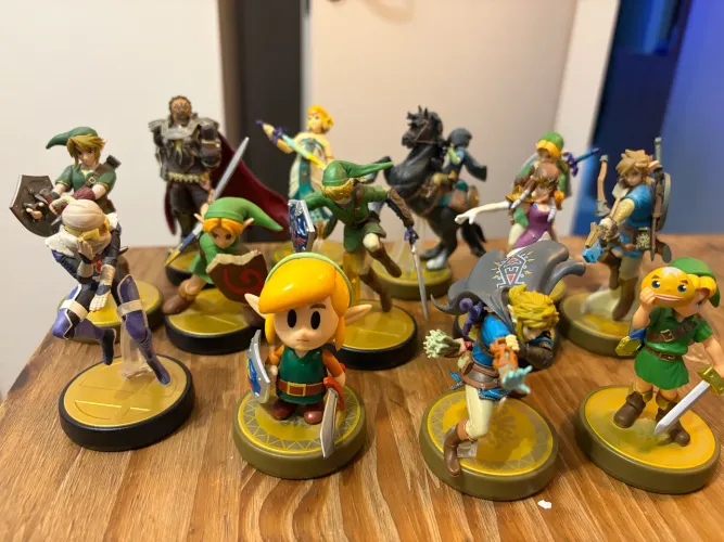 Pacote Amiibos série Zelda