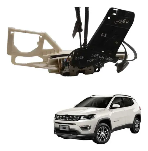 Fechadura Porta Dianteira Esquerda Jeep Compass 2018 A 2022