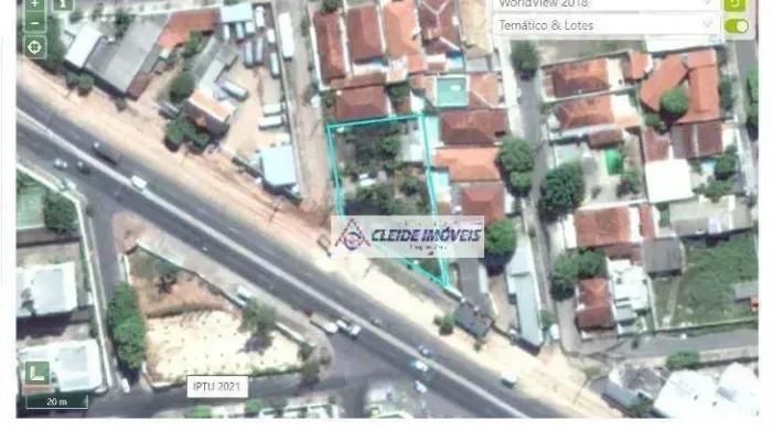 Terreno à venda na Av. Arquimedes P. Lima, 1374 m² por R$ 1.856.000 - Boa Esperança - Cuia