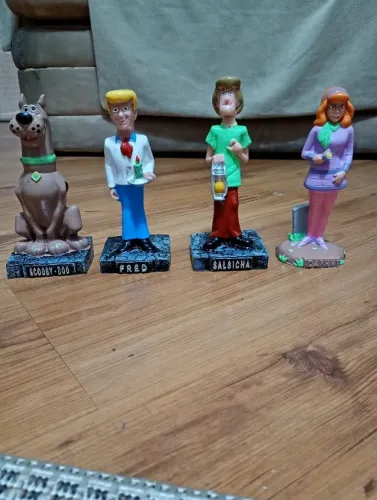 Miniaturas Scooby-Doo (Enfeite/Boneco/Estatueta)
