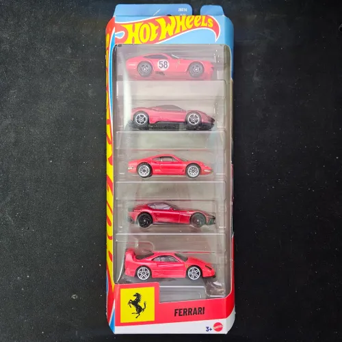 Pack miniaturas HotWheels Ferrari