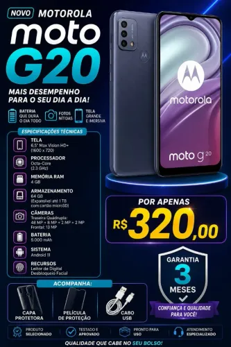 Vendo Motorola g20
