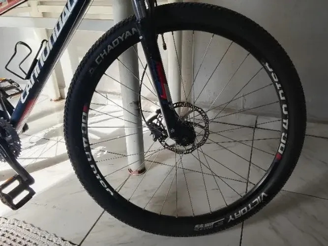 Bicicleta cannondale 29 freios hidráulico shimano