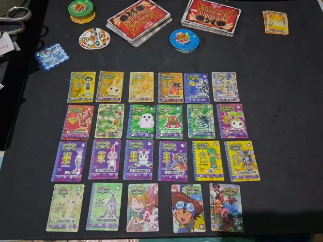 Lote de Cards Digimon Ligmon elma Chips 23/50