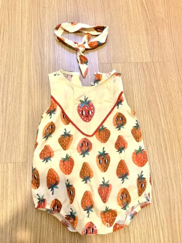 Romper Moranguinho The Mini Forest