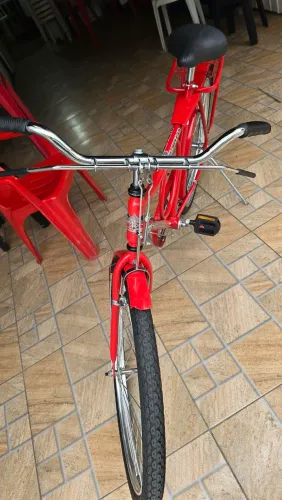 Bicicleta barra circular monark