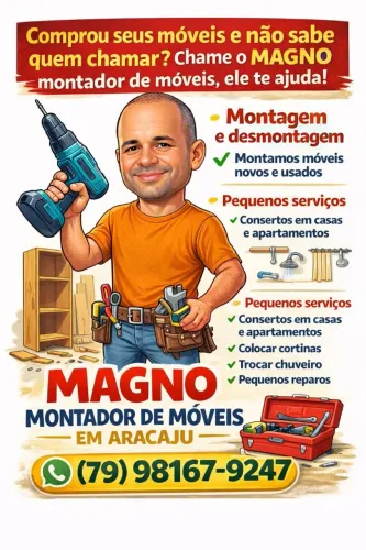 SOU MONTADOR DE MÓVEIS EM ARACAJU