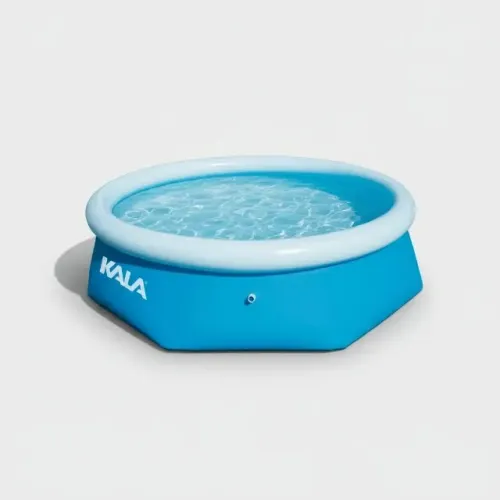 piscina redonda inflável grande 2300 litros 244cmx 66cm kala