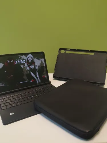 Tablet Samsung Galaxy Tab S9 256GB/12GB Grafite + S Pen e Teclado Original