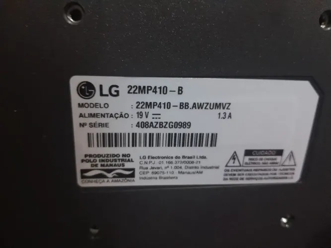 Monitor LG 22 polegadas
