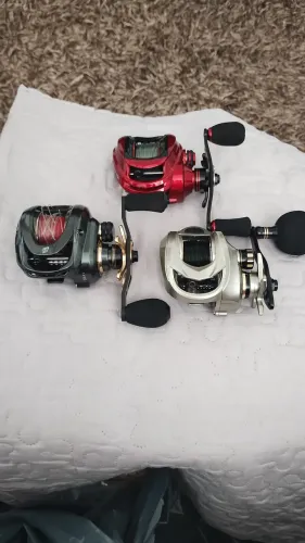 Carretilha megacuda ,logan10000 e king ancher