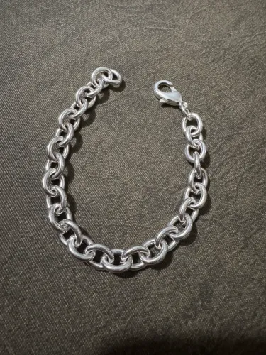 Pulseira folheada a prata