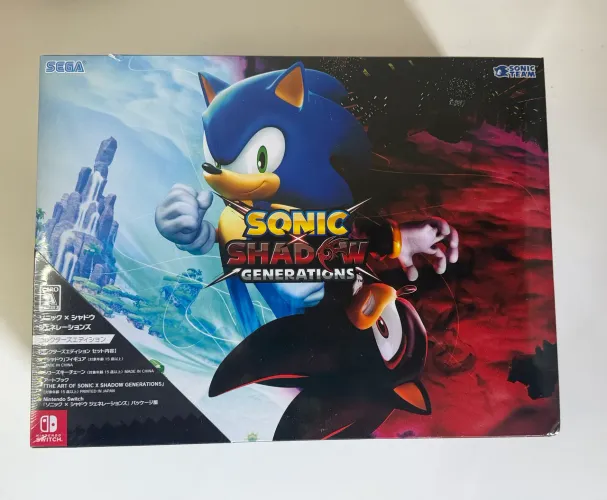 Sonic Shadow Generations Edição especial