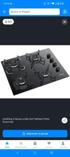 Cook top / fogão
