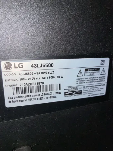 Smart TV LG 43 Full HD Netflix YouTube