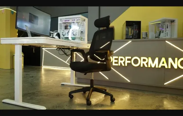 Cadeira Ergonômica Elements Astra - Ergonomia + Braços Retráteis