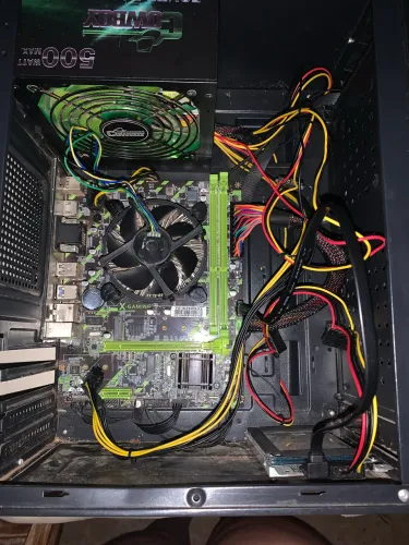 Vendo placa mae, processador e aircooler