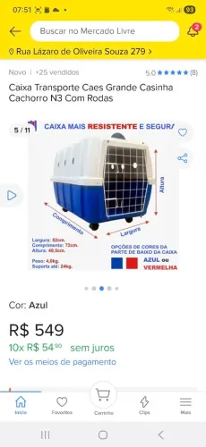 Pet Casa transporte clicknew