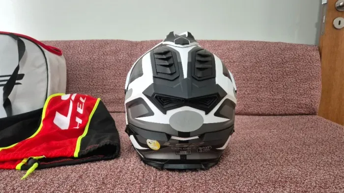 Capacete LS2 MX701 Explorer com viseira solar