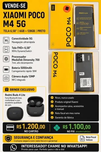 Vendo celular Xiaomi M4 novo