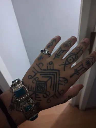 Pulseira mexicana em prata anos 60