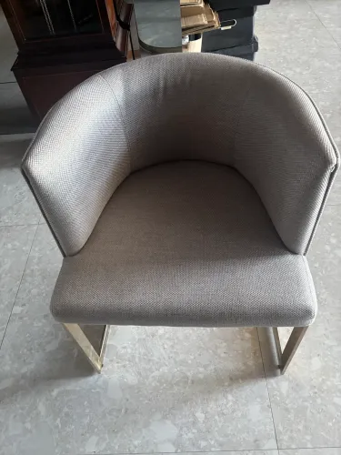 Poltronas em aço inox