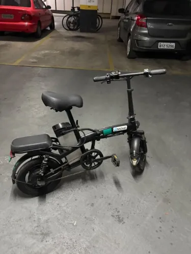 Bicicleta elétrica dobrável E-move 350w