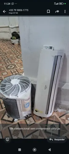 Vendo ar condicionado split 12 btu