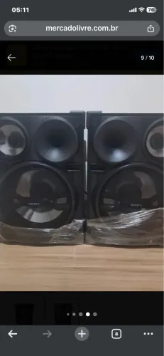 2 CAIXAS DE SOM SONY - SH 2000