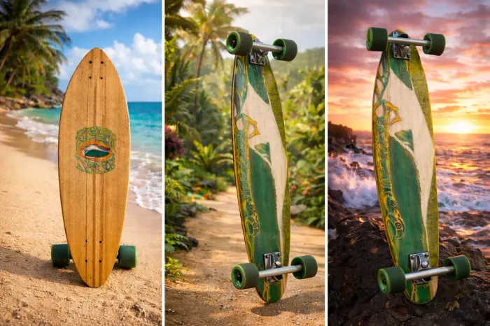 Longboard estilo clássico