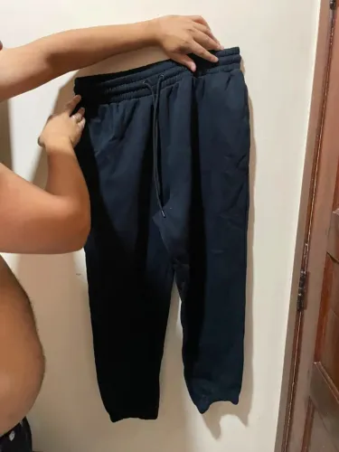 Calça Moletom Preta da Renner