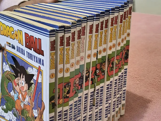 Mangá - Dragon ball - 1 a 3, 6, 7, 9 a 19