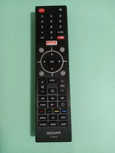 Vendo controle remoto original tv smart sempre Toshiba CT 6810.
