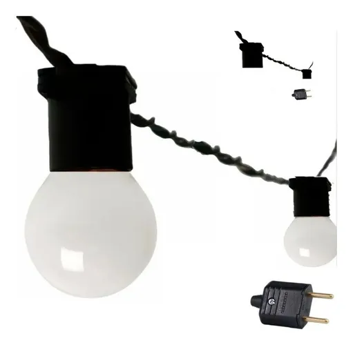Varal de Lampadas Bolinha Led 3w