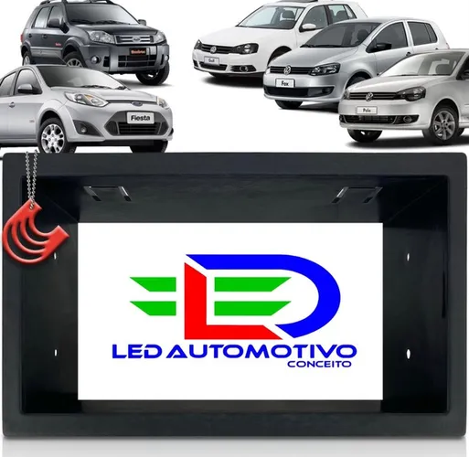 Moldura para Multimidia Golf, Ecosport, fiesta, Fox, Polo
