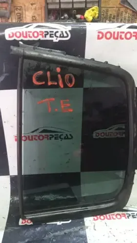 Vidro lateral traseiro esquerdo Clio