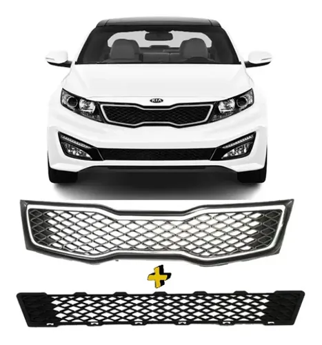 Kit Grade Radiador e Inferior Optima 2011 2012 2013 2014