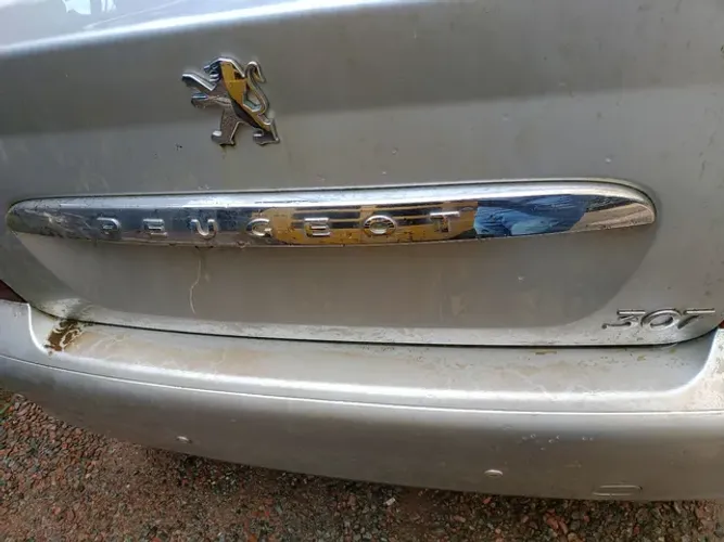 Moldura da placa Peugeot 307 sedan