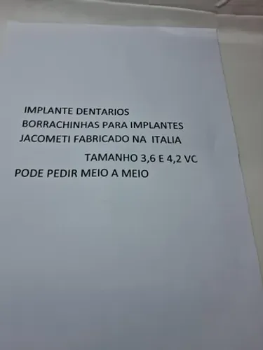 Implante dentario borrachinhas orings para implante dentario 30 unidades