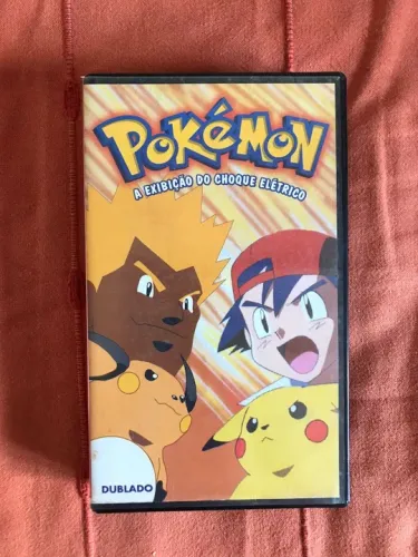 VHS Pokémon Vol. 7 - A Exibição Do Choque Elétrico