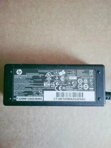 Fonte carregador notebook HP