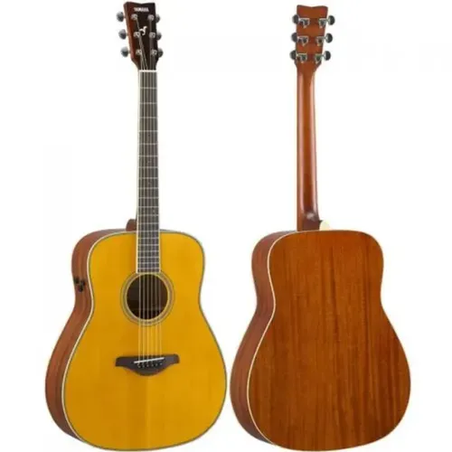 Violão Yamaha Trans. Aço FG-TA VT (cor natural). Promo Lacrado+NF