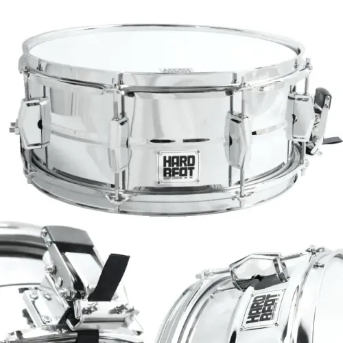 Caixa de Bateria Hardbeat Classic Steel 14'' X 6,5'' - Profissional em Aço