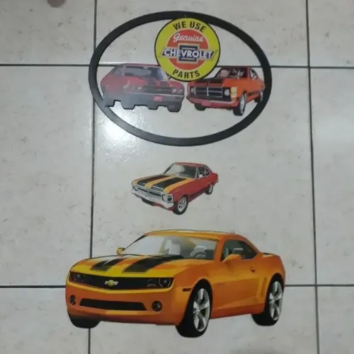 Placas decorativas em MDF