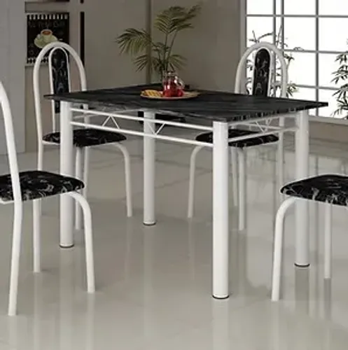 Mesa Indiana 4 Cadeiras 120cm - Entrega Rápida