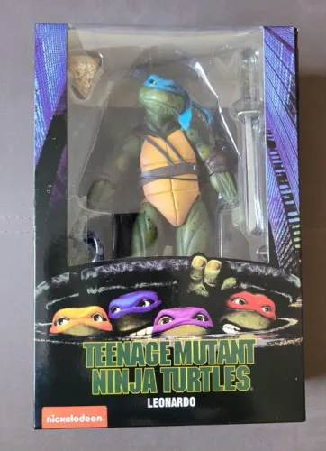 (Novo) Action Figure - Tartarugas Ninja - Leonardo - Neca